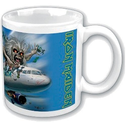 Cover for Iron Maiden · Iron Maiden Boxed Standard Mug: Flight 666 (Tasse) [White edition] (2020)