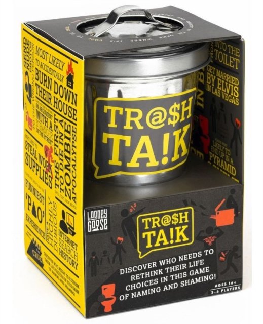 Trash Talk - Looney Goose Trash Talk Game - Produtos - HUT - 5056297206637 - 12 de maio de 2023