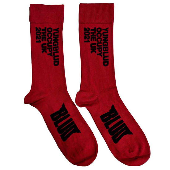 Yungblud Unisex Ankle Socks: Occupy the UK (UK Size 7 - 11) - Yungblud - Merchandise -  - 5056561044637 - 