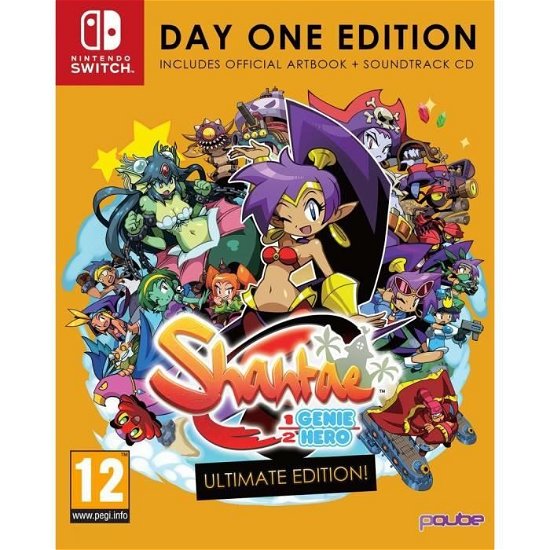 Cover for PQube · Shantae: Half-Genie Hero - Ultimate Day One Edition (SWITCH)