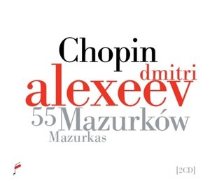 Cover for Alexeev Dmitri · 55 Mazurkas (CD) (2015)
