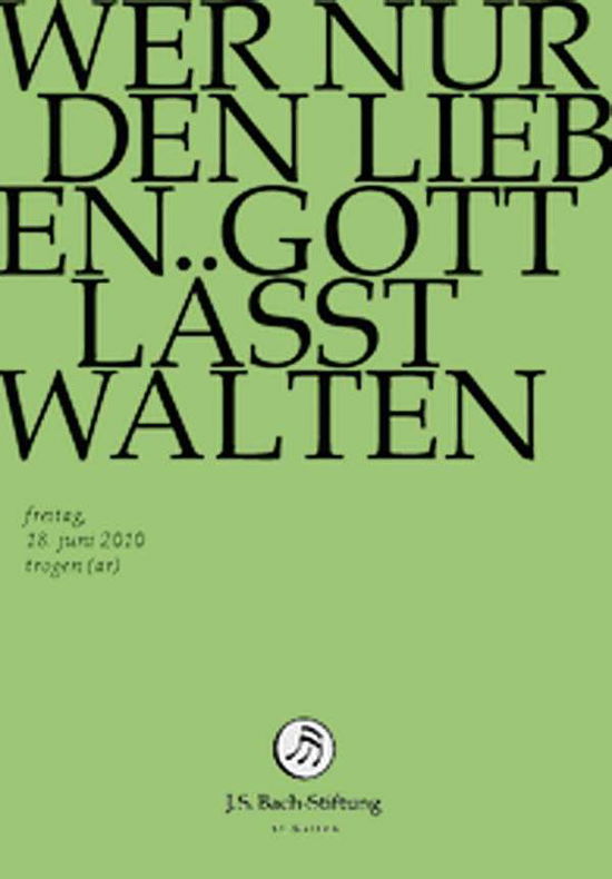 Wer Nur Den Lieben Gott Lässt - J.S. Bach-Stiftung / Lutz,Rudolf - Film - J.S. Bach-Stiftung - 7640151161637 - 1 maj 2014