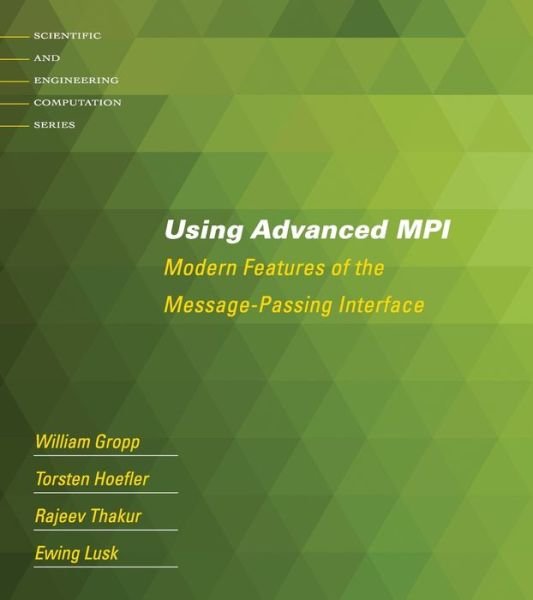 Cover for William Gropp · Using Advanced MPI (Taschenbuch) (2014)