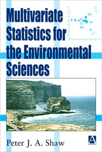 Cover for Peter Shaw · Multivariate statistics for the environmental sciences (Pocketbok) (2003)