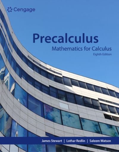 Cover for James Stewart · Precalculus (Book) (2023)