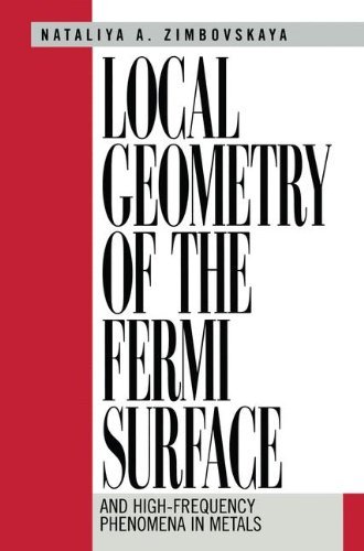 Cover for Natalya Zimbovskaya · Local Geometry of the Fermi Surface: and High-frequency Phenomena in Metals (Hardcover bog) (2001)