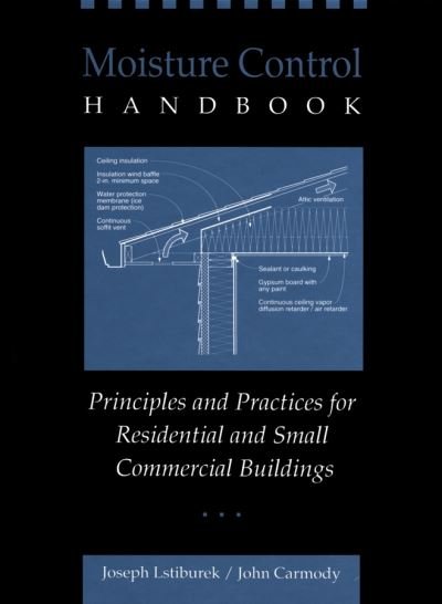 Cover for Lstiburek, Joseph (Building Science Corporation, Chestnut Hill, Massachusetts) · Moisture Control Handbook: Principles and Practices for Residential and Small Commercial Buildings (Hardcover Book) [1985th Ed. edition] (1998)