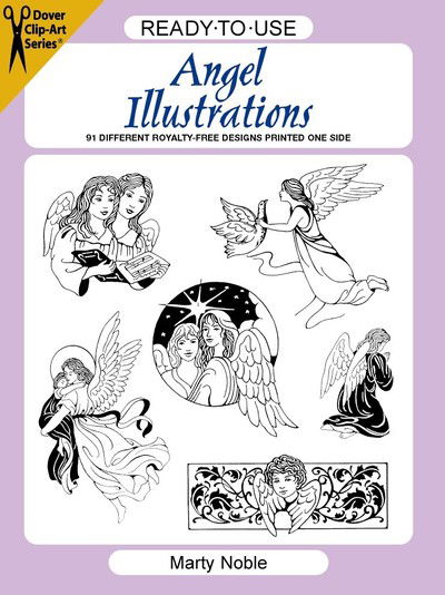 Cover for Marty Noble · Ready-To-Use Angel Illustrations - Dover Clip Art Ready-to-Use (MERCH) (2003)