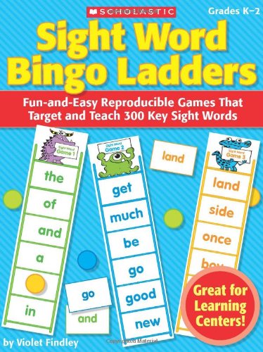 Cover for Violet Findley · Sight Word Bingo Ladders: Fun-and-easy Reproducible Games That Target and Teach 300 Key Sight Words (Paperback Book) (2010)