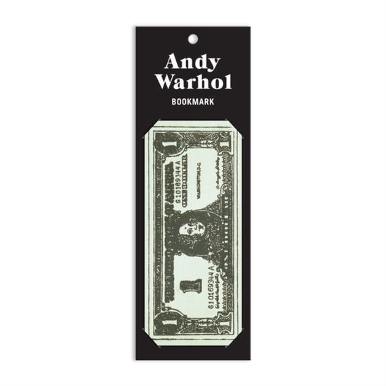 Cover for Galison · Warhol Dollar Bill Shaped Bookmark (Print) (2025)