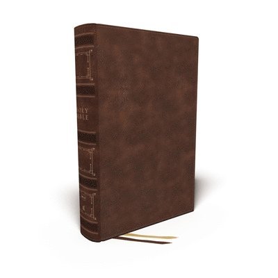 NKJV, Single-Column Wide-Margin Reference Bible, Leathersoft, Brown, Red Letter, Comfort Print: Holy Bible, New King James Version - Thomas Nelson - Books - Thomas Nelson Publishers - 9780785248637 - January 20, 2022
