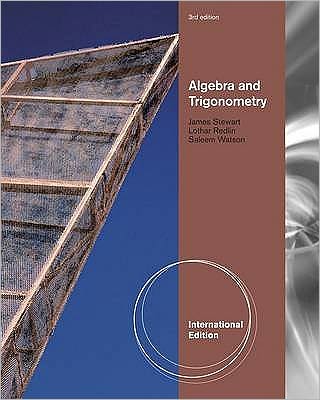 Cover for Stewart, James (McMaster University) · Algebra and Trigonometry, International Edition (Paperback Book) [International edition] (2011)