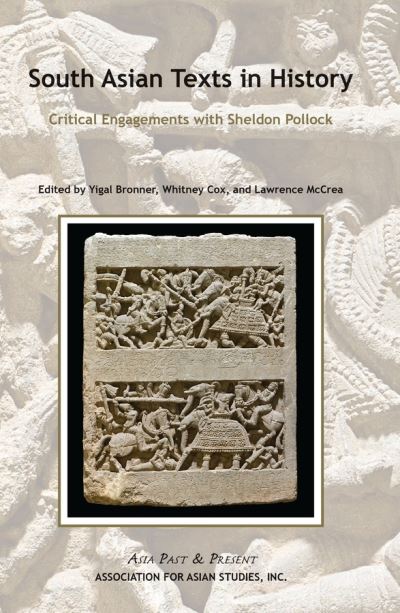 Cover for Lawrence J. Mccrea · South Asian Texts in History – Critical Engagements with Sheldon Pollock (Paperback Book) (2011)