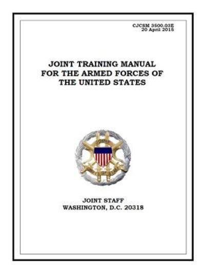 Cover for Department of Defense · Joint Training Manual for the Armed Forces of the United States (Paperback Book) (2019)