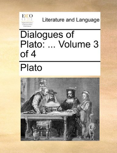 Cover for Plato · Dialogues of Plato: ... Volume 3 of 4 (Paperback Bog) (2010)