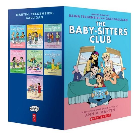 Babysitters Club Graphix #1-7 Box Set - Baby-Sitters Club Graphic Novel - Ann M. Martin - Books - Scholastic US - 9781338603637 - October 7, 2021