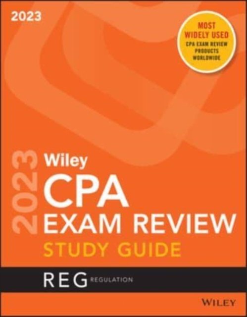 Cover for Wiley · Wiley's CPA 2023 Study Guide: Regulation (Paperback Bog) (2023)