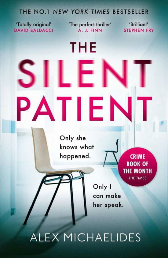 Cover for Alex Michaelides · The Silent Patient (Pocketbok) (2019)