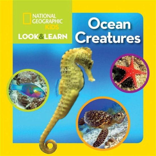 Cover for National Geographic Kids · Look and Learn: Ocean Creatures - Look&amp;Learn (Tavlebog) (2015)