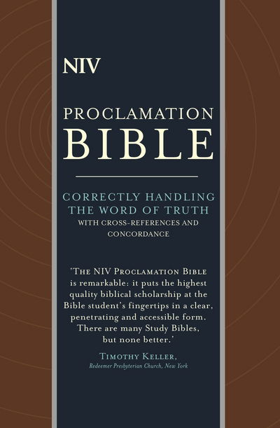 Cover for New International Version · NIV Compact Proclamation Bible: Leather - New International Version (Taschenbuch) (2015)