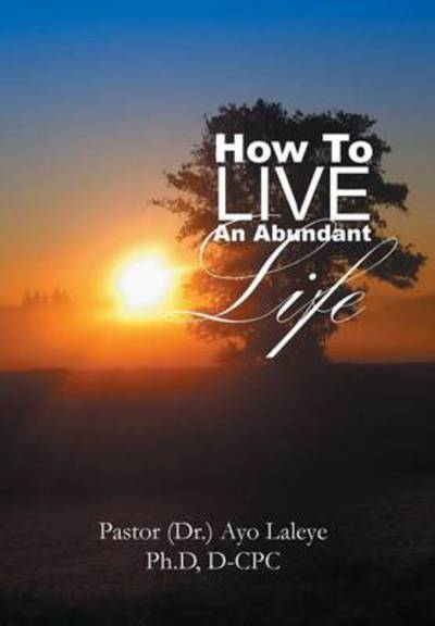 Cover for Pastor (Dr ) Ayo Laleye, Ph D D-cpc · How to Live an Abundant Life (Hardcover Book) (2013)