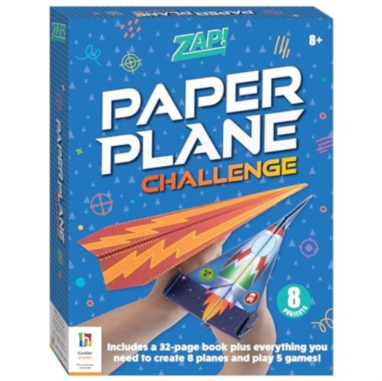 Cover for Hinkler Pty Ltd · Zap! Paper Plane Challenge - Zap Classic (Book) (2023)