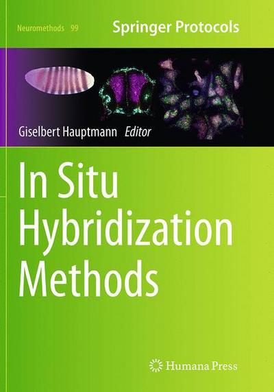 Cover for In Situ Hybridization Methods - Neuromethods (Paperback Book) [Softcover reprint of the original 1st ed. 2015 edition] (2016)