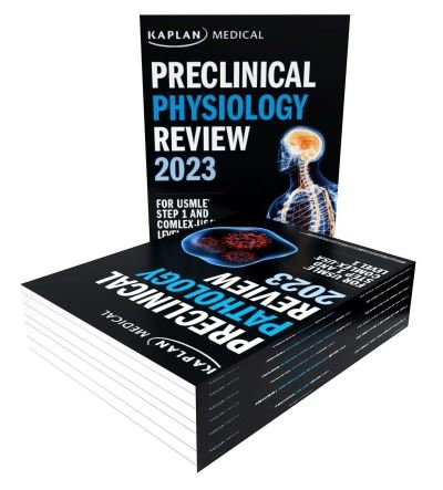 Cover for Kaplan Medical · Preclinical Medicine Complete 7-Book Subject Review 2023: Lecture Notes for USMLE Step 1 and COMLEX-USA Level 1 - USMLE Prep (Paperback Book) (2023)