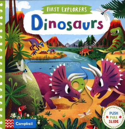 Cover for Campbell Books · Dinosaurs - Campbell First Explorers (Tavlebog) [Main Market Ed. edition] (2017)