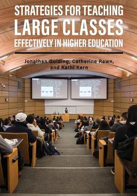 Cover for Jonathan Golding · Strategies for Teaching Large Classes Effectively in Higher Education (Paperback Book) (2018)