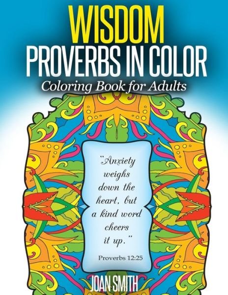 Cover for Joan Smith · Wisdom Proverbs in Coloring Frames: Lovink Coloring Book (Pocketbok) (2015)