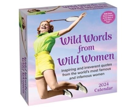 Wild Words from Wild Women 2024 Day-to-Day Calendar - Autumn Stephens - Merchandise - Andrews McMeel Publishing - 9781524880637 - 5. september 2023