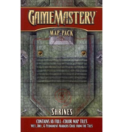 GameMastery Map Pack: Shrines - Jason A. Engle - Brætspil - Paizo Publishing, LLC - 9781601253637 - 23. august 2011