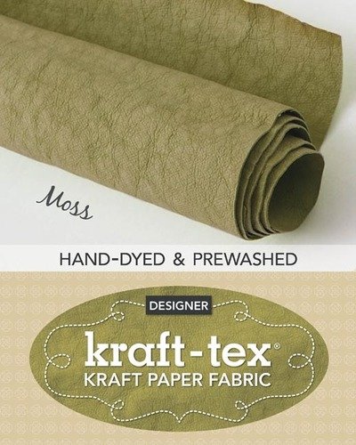 Kraft-tex® Roll Moss Hand-dyed & Prewashed: Kraft Paper Fabric - Publishing, C&T - Merchandise - C & T Publishing - 9781617458637 - 23. maj 2019
