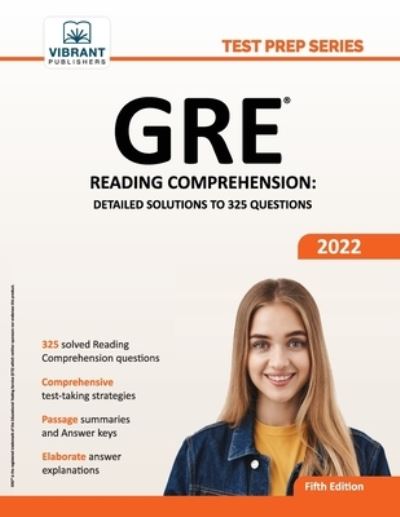 Cover for Vibrant Publishers · GRE Reading Comprehension (N/A) (2021)