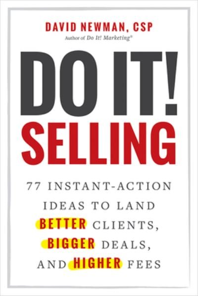 Cover for David Newman · Do It! Selling (Bok) (2023)