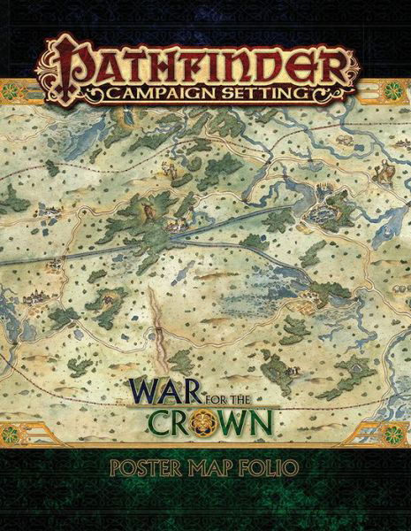 Cover for Paizo Staff · Pathfinder Campaign Setting: War for the Crown Poster Map Folio (Taschenbuch) (2018)