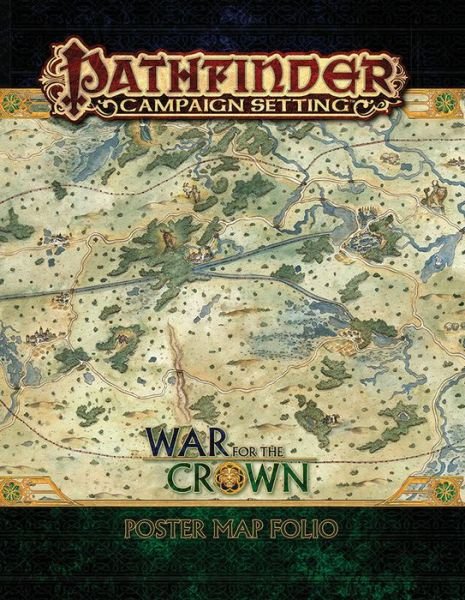 Cover for Paizo Staff · Pathfinder Campaign Setting: War for the Crown Poster Map Folio (Paperback Bog) (2018)