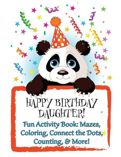 Cover for Florabella Publishing · HAPPY BIRTHDAY DAUGHTER! (Personalized Birthday Book for Girls) (Paperback Bog) (2018)