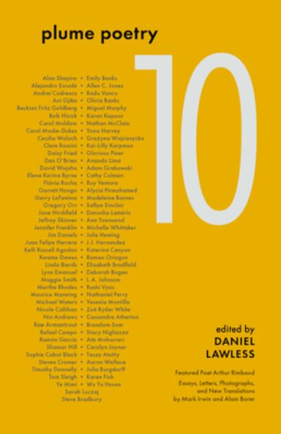 Cover for Daniel Lawless · Plume Poetry 10 (Book) (2022)