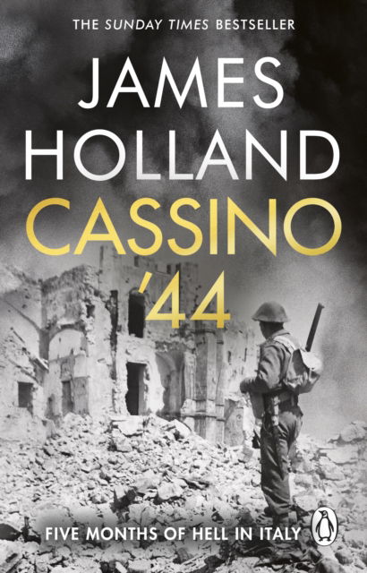 Cover for James Holland · Cassino '44: Five Months of Hell in Italy (Paperback Bog) (2025)