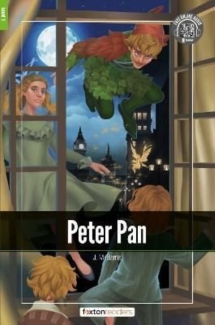 Cover for Foxton Books · Peter Pan - Foxton Readers Level 1 (400 Headwords CEFR A1-A2) with free online AUDIO (Paperback Book) (2022)