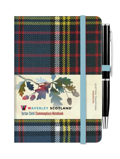 Cover for Waverley Scotland · Waverley Anderson Tartan cloth mini notebook with pen - Waverley Tartan Cloth Commonplace Notebooks (Hardcover Book) (2025)