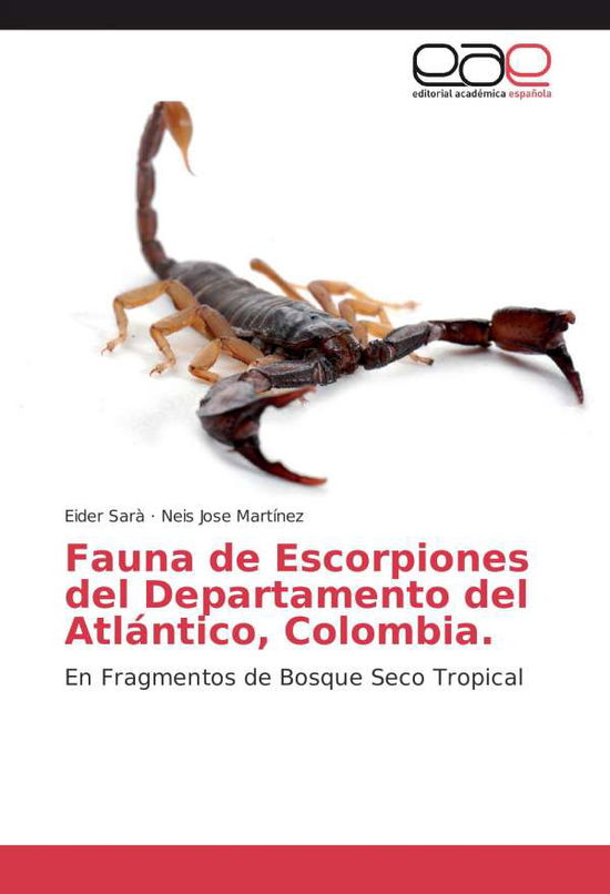 Cover for Sarà · Fauna de Escorpiones del Departame (Bok)