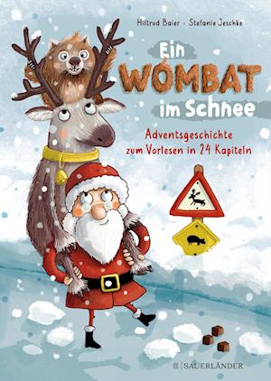 Ein Wombat im Schnee. Adventsgeschichte zum Vorlesen in 24 Kapiteln - Hiltrud Baier - Książki - FISCHER Sauerländer - 9783737358637 - 1 października 2021