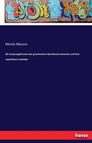 Cover for Meurer · Die Ursprungsformen des griechis (Book) (2016)