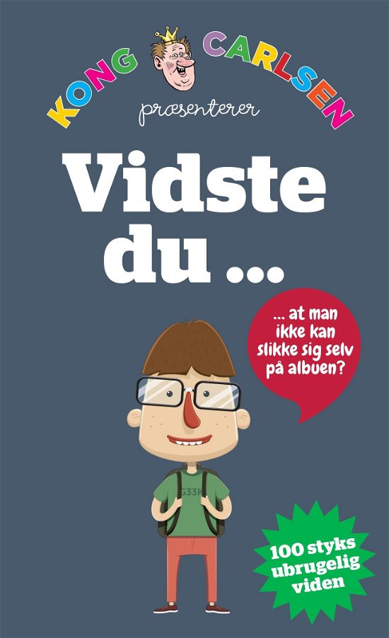 Cover for Kong Carlsen · Kong Carlsen: Kong Carlsen - Vidste du ... (kolli 5) (Heftet bok) [1. utgave] (2021)