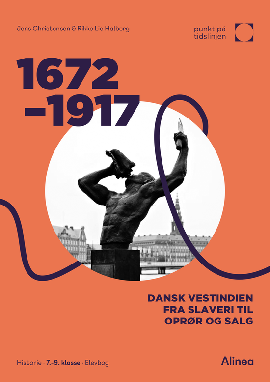 Cover for Jens Christensen; Rikke Lie Halberg · Punkt på tidslinjen: 1672-1917: Dansk Vestindien fra slaveri til oprør og salg - Punkt på tidslinjen (Sewn Spine Book) [2nd edition] (2025)