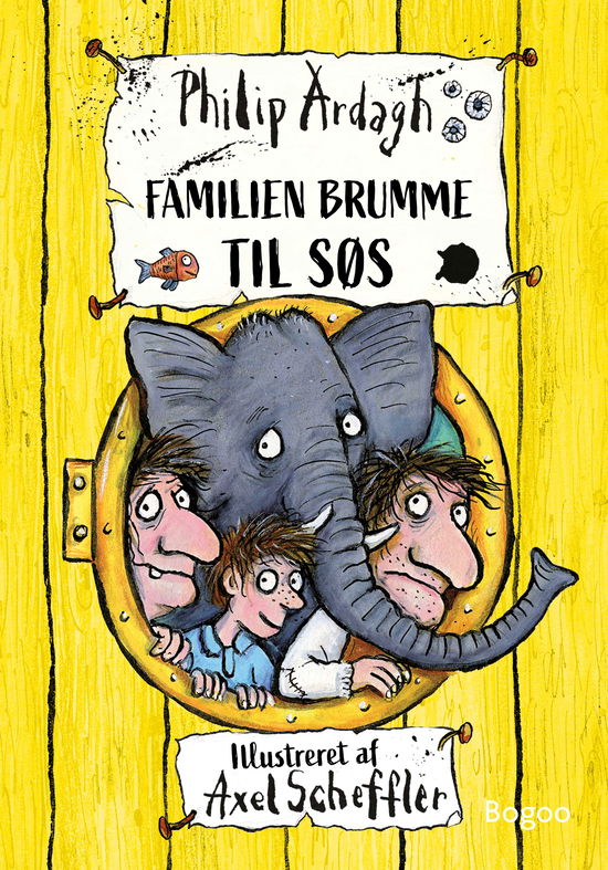 Cover for Philip Ardagh · Familien Brumme: Familien Brumme til søs (Hardcover Book) [1st edition] (2025)