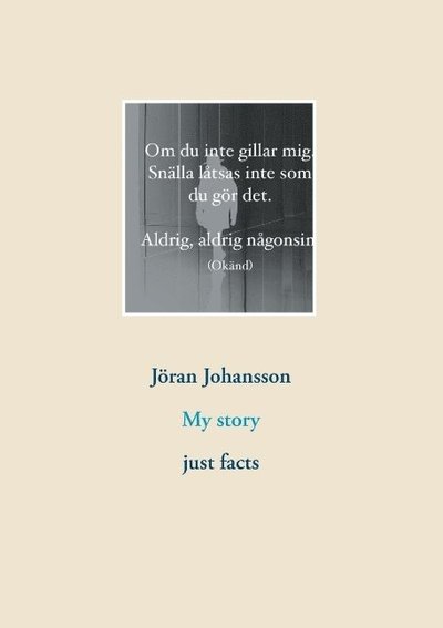 Cover for Jöran Johansson · My story (Book) (2017)